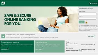 Internet banking - Nedbank