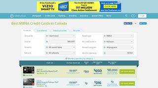 Best MBNA Credit Cards in Canada | Ratehub.ca