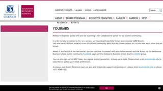 Alumni Portal - Melbourne Business School Alumni MBS - MBS
