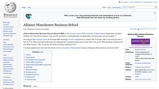 Alliance Manchester Business School - Wikipedia