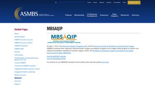 MBSAQIP | American Society for Metabolic and Bariatric Surgery