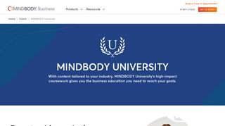 MBU on Demand - MindBody