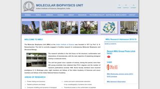 Molecular Biophysics Unit