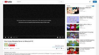 How to play Mineplex Server on Minecraft PC - YouTube