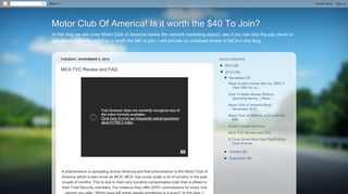 Motor Club Of America! Is it worth the $40 To Join?: MCA TVC Review ...