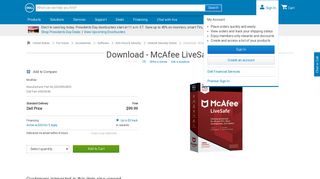 Download - McAfee LiveSafe | Dell United States