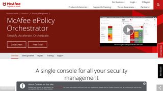 McAfee ePolicy Orchestrator - ePO | McAfee Products