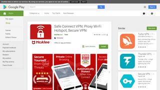 Safe Connect VPN: Proxy Wi-Fi Hotspot, Secure VPN - Apps on ...