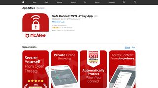 Safe Connect VPN - Proxy App on the App Store - iTunes - Apple