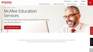McAfee Education Services – Product Training – Security Training ...