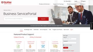 McAfee - Enterprise or Small and Medium Business Support