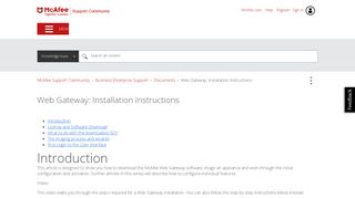 McAfee Support Community - Web Gateway: Installation Instructions ...