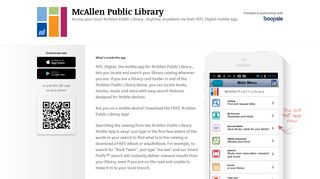 McAllen Public Library Mobile App Download