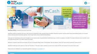 State Bank of Freedom - mCash - OnlineSBI