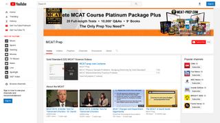 Gold Standard MCAT Prep - YouTube