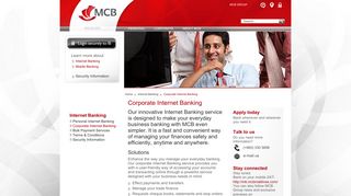 Corporate Internet Banking | Internet Banking | MCB Maldives