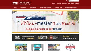Middlesex Community College - Homepage