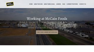 McCain Benefits: A great place to work - McCain Foods Burley