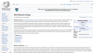 McClelland College - Wikipedia