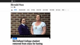 McClelland College student removed from class for having wrong ...