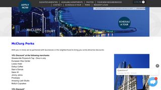 McClurg Court | Custom Page