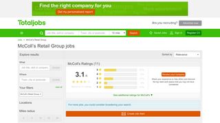 McColl's Retail Group Jobs, Vacancies & Careers - totaljobs
