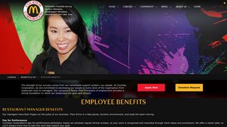 Employee Benefits - Courtesy Corporation - McDonald's