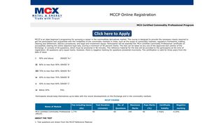 MCCP Online registration - ExamOnline
