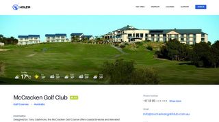 McCracken Golf Club | Australia | Golf Course Reviews, Ratings and ...