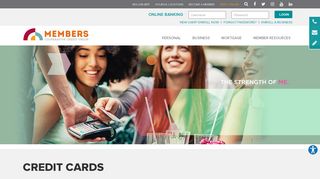 Visa Credit Cards - Members Cooperative Credit Union
