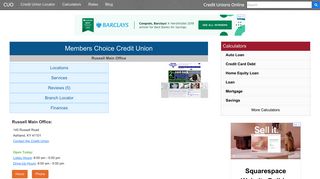 Members Choice Credit Union - Ashland, KY - Credit Unions Online