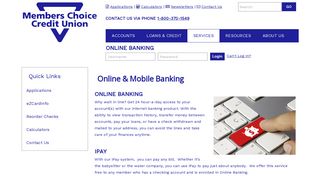 Online & Mobile Banking - Members Choice Credit Union