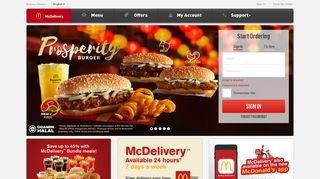 Delivery Hours Availability - McDelivery
