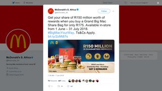 McDonald's S. Africa on Twitter: 