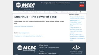 Smarthub – The power of data! | Monroe Electric ... - MCEC.org
