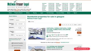 Properties in Glasgow - McEwan Fraser Legal