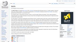 McFit - Wikipedia