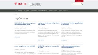 myCourses | IT Services - McGill University