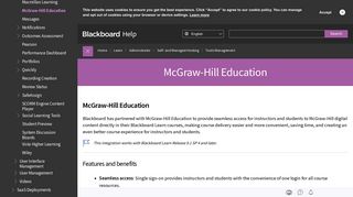McGraw-Hill Education | Blackboard Help