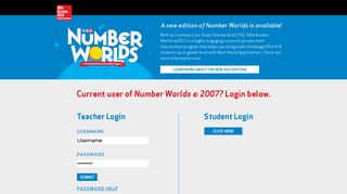 SRA Number Worlds - A Prevention/Intervention Program