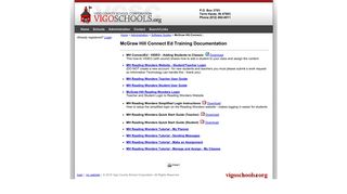 McGraw Hill Connect Ed Training Documentation