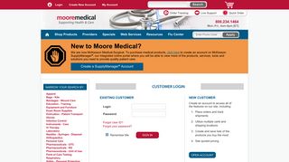 Moore Medical | Medical, Surgical and Exam Room Supplies