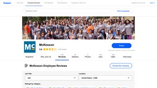 Working at McKesson in Olive Branch, MS: Employee Reviews ...