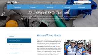 Employee Benefits, Health and Wellness Programs | McKesson