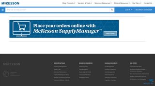 SupplyManager - Place Your Orders Online with McKesson ...