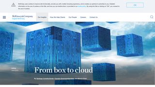 From box to cloud | McKinsey
