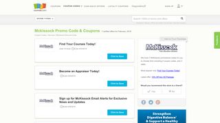 20% off Mckissock Promo Code, Coupons February, 2019