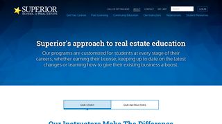 About - Superior School of Real Estate