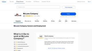 McLane Company Careers and Employment | Indeed.com