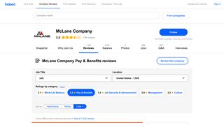 Working at McLane Company: 694 Reviews about Pay & Benefits ...